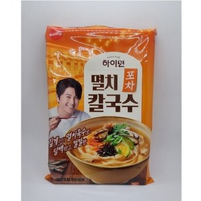 삼립 하이면 포차멸치칼국수, 366g, 5개