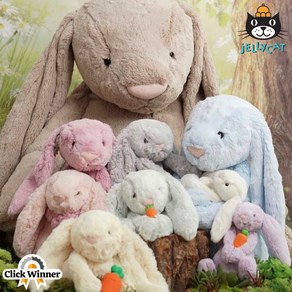 젤리캣 버니 토끼 애착인형 M L XL BIG 라지 빅버니 JELLYCAT 빅사이즈 대형인형, 블로썸 튤립, 1개