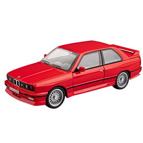 BMW M3 E30 1988 클래식 1대24 1:24 자동차 미니카 모형 다이캐스트 꿈꾸는다락방, 레드, 1개