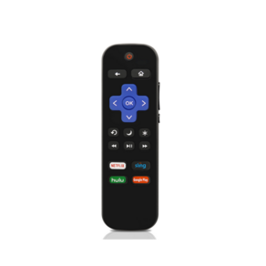 범용 교체 리모컨 RK-NSHG ignia Roku 스마트 LED TV 리모콘, 01 Black, 1) Black