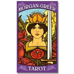 정품 모건그리어 타로카드 한글해설서 주머니 제공 Morgan Greer tarot