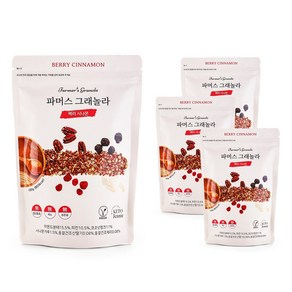 키토제니 파머스 베리시나몬 그래놀라, 150g, 4개