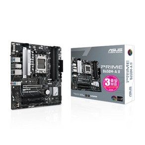 ASUS PRIME B650M-A II STCOM 에이수스 컴퓨터 게이밍 PC 메인보드 AMD CPU추천 MainBoard