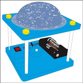 과학교구사계절 별자리와 태양계 행성 투영기(1인용)-ZHB과학키트 과학실험세트 우주 로켓