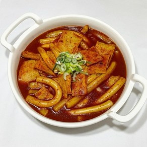 은영이떡볶이 밀떡 4가지 맵기조절 쌀떡 짜장 떡볶이 로제 떡볶이 어묵탕 모듬튀김, 1_은영이떡볶이(순한맛/2인분), 1개, 460g