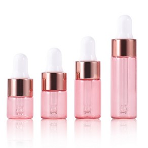 모든유통 로즈골드 미니 스포이드 향수 공병 아로마 유리 용기 1ml 2ml 3ml 5ml