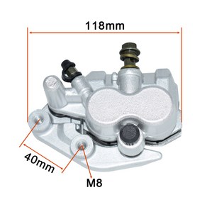 바이크 오토바이 디스크 브레이크 캘리퍼 슈 세트 호환 혼다 스페이시 100 SCR100 SCR 리드 110 NHX110 SCR110 NHX