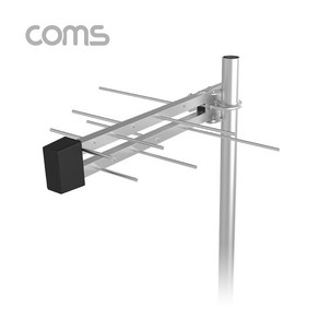 Coms 디지털 TV 실외용 안테나 10M 케이블 GK442