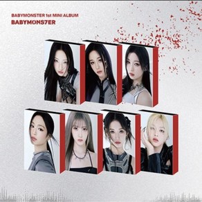 베이비몬스터 BABYMONSTER - 1st MINI ALBUM [BABYMONS7ER] YG TAG 플랫폼 앨범 맴버선택 + 맴버랜덤 미공개 포토카드 특전 포카 공식 정품, 루카