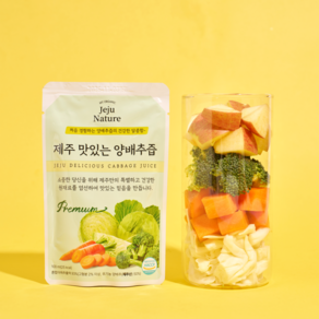 제주 맛있는 유기농 양배추즙 100ml X 30포 X 1박스