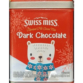 SWISS MISS 스위스미스 다크초코 핫코코아 틴케이스 175g (원산지 : 미국) / 핫초코, 1개, 35g, 5개입