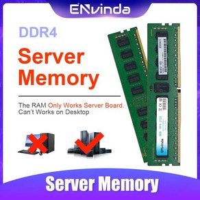 서버 메모리 DDR4 램 PC4 2400MHz 2133MHz 2666MHz 2133P 2400T 2666V REG ECC X99 마더보드 16G, 03 8GB 2133MHZ DDR4, 03 8GB 2133MHZ DDR4