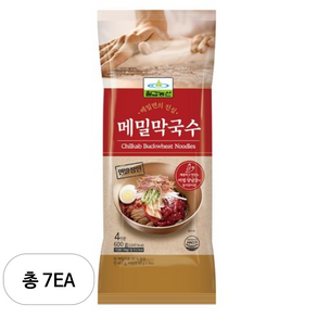 칠갑농산 메밀 막국수 600g, 7개