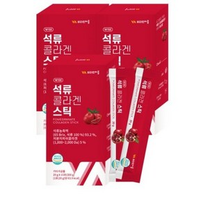 비타민마을 석류 콜라겐 스틱, 15포, 300g, 4개