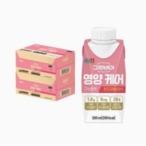 그린비아 영양케어 구수한맛 완전균형영양식, 36개, 200ml