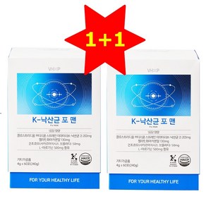 비타민하우스 K-낙산균 포 맨 (4g x 60포) 2개, 4g