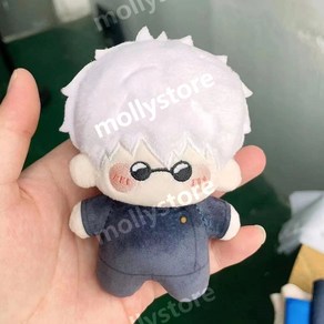 주술회전 고죠 사토루 솜인형 누이 불가사리 몸체 볼체인 키링, 스구루, 12cm, 1개