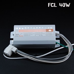 넥스타조명 원형 형광등 전자식 안정기 써크라인 FCL 40W 쵸크다마대체, 1개