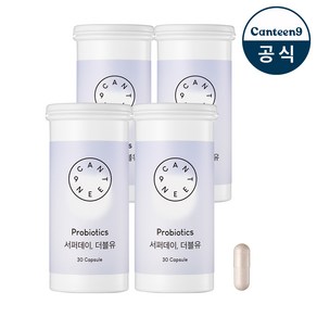 서퍼데이 더블유 30일분(1Bottle) 여성 건강맞춤 특허 유산균 50억CFU, 4개