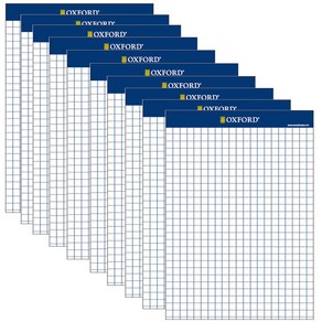 옥스포드 리갈패드 A4 방안 60매x10권세트