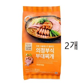 시그니처 홈밀 의정부식 부대찌개, 2개, 750g