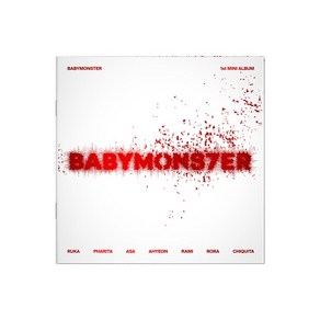 베이비몬스터 BABYMONSTER - 1st MINI ALBUM [BABYMONS7ER] (PHOTOBOOK VER.) 포토북버전, 포토카드 미선택