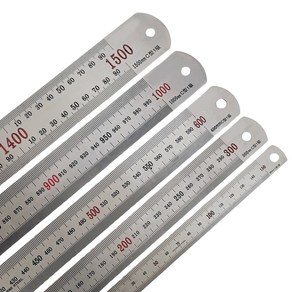 일본산 FUJI 1500mm 직자 Steel Scale 철자 C형 1급 쇠자, 1개