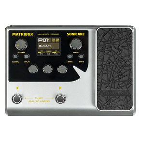 기타이펙터 Sonicake Matibox 140 내장 기타/베이스/어쿠스틱 멀티 이펙트 프로세서 식 페달 루퍼 모델링, 01 QME-50, 1개