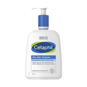 Cetaphil 세타필 오일리 스킨 페이스 앤 바디클렌저 500g Oily Skin Cleanse, 1개