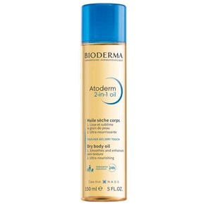 BIODERMA 프랑스 정품 바이오더마 아토덤 2-in-1 드라이 바디 오일 150ml, 1개