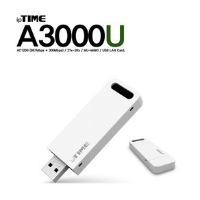 EFM ipTIME A3000U USB 3.0 무선랜카드, 1개