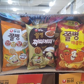 농심 쫄병 스낵 3종 1.18kg 간식 과자 코스트코, 385g, 1개
