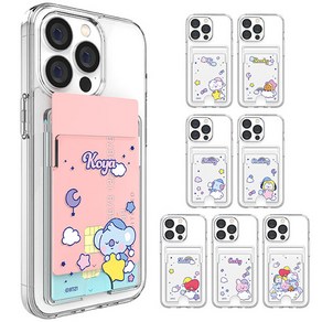 아이폰14 프로 맥스 케이스 BT21 드림 베이비 투명강화 더블카드