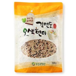 김연도혼합곡 웰빙 오색현미 500g x 4봉, 4개