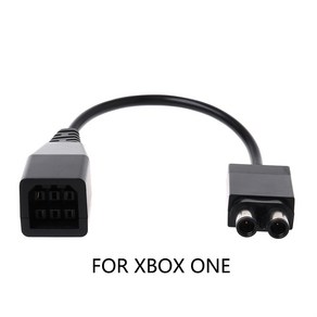 Xbox One fo Xbox 360 Slim fo Xbox 360 AC 어댑터 전원 공급 변환기 전송 케이블 전력 변환 케이블, 01 Black, 1개