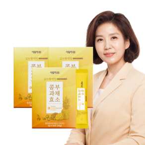 김소형원방 콤부과채효소, 90g, 3개