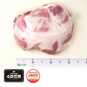 수라한돈 뒷다리살 후지 국산 냉장 1Box 17kg 내외, 1개