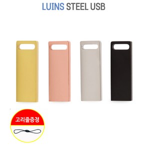 루인스 USB 2.0 이동식 외장 메모리 미니 컴퓨터 유에스비 + 고리줄