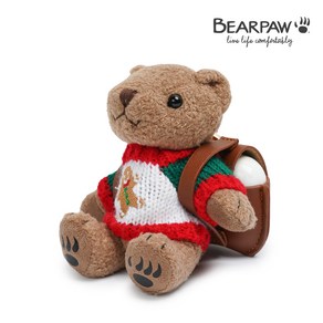 베어파우(BEARPAW) BEAR DOLL 곰인형 키링 에어팟케이스 (해피브레드)