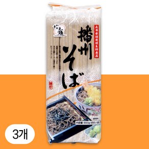 일본소바면 소면 메밀면 타카오소바면 800g, 3개