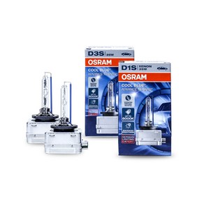 오스람 쿨블루 어드밴스 6000K HID D1S D2S D3S D4S, 6000K D2S, 1개