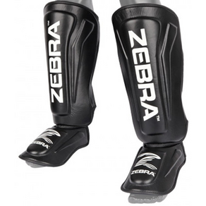 지브라 신가드 - [ZPRSB01] ZEBRA PRO Shin-Instep Guard black /권투 킥복싱 무에타이 MMA 종합격투기