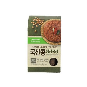 풀무원 국산콩 생청국장 190G 1개 (신선식품)