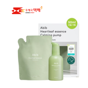 [단독기획] 아비브 어성초 에센스 카밍펌프 50ml 리필 기획(+50ml), 100ml, 1개