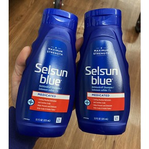 셀선블루 비듬 샴푸 메디케이티드, 325ml, 2개