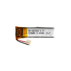 리튬폴리머 배터리 3.7V 120mAh, 1개