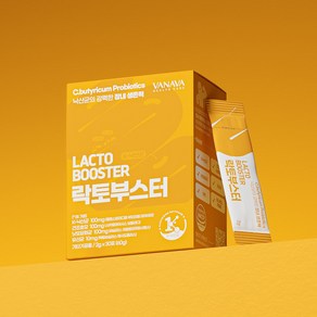 VANAVA HEALTHCARE 바나바 헬스케어 락토부스터 낙산균 2g x 30포 프로바이오틱스, 60g, 1박스