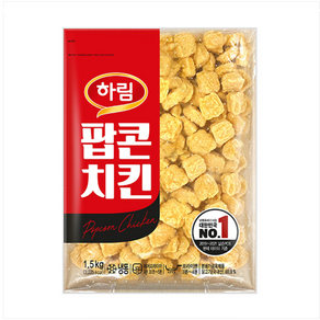 하림 팝콘치킨 1.5kg, 2개