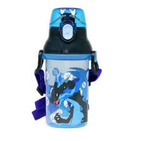 릴팡 포켓몬스터 앵커 원터치 어깨끈 물통, BLUE (메가리자몽)