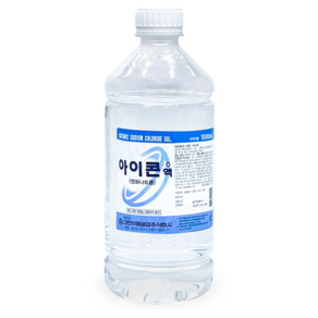 생리식염수 염화나트륨액 렌즈식염수 1000ml, 1개, 1L